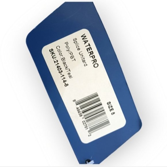 Waterpro Tango Unitard one piece swim suit size 8 nwt - Picture 11 of 14